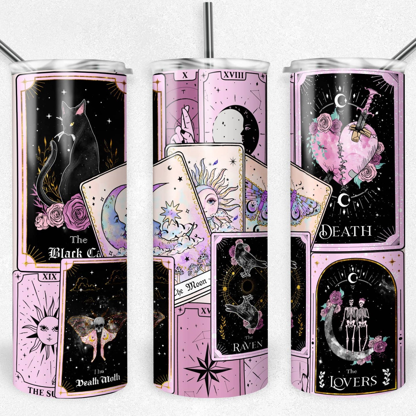 Tarot Cards Tumbler