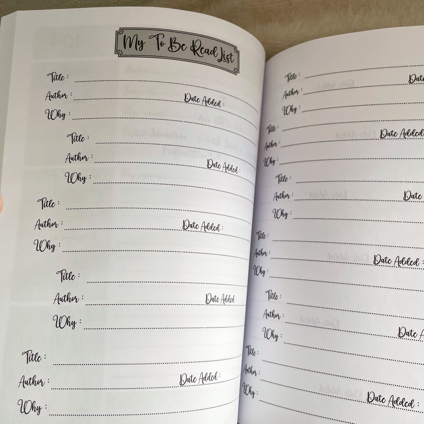 Reading Journal