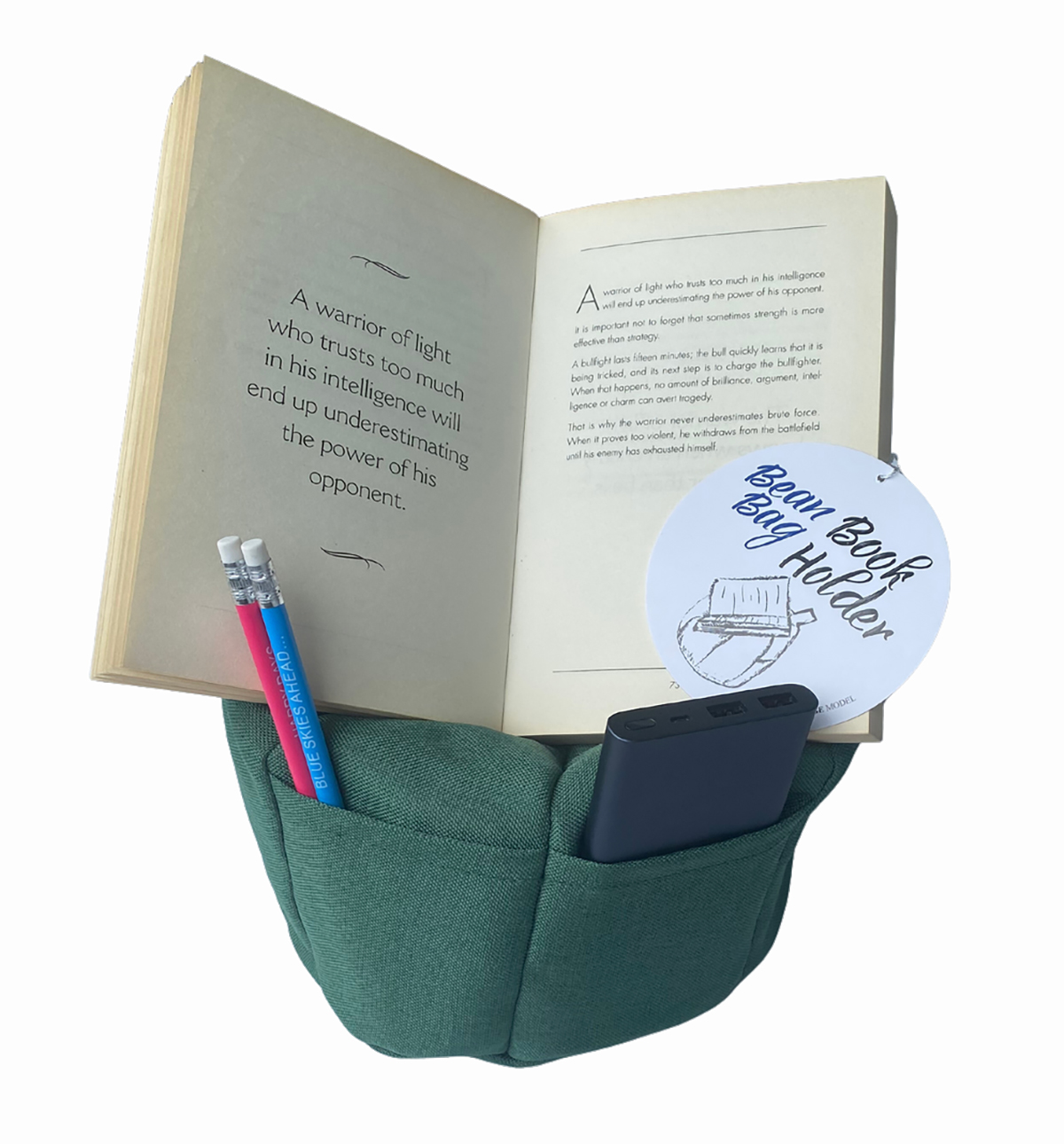 Bean Bag Book Holder