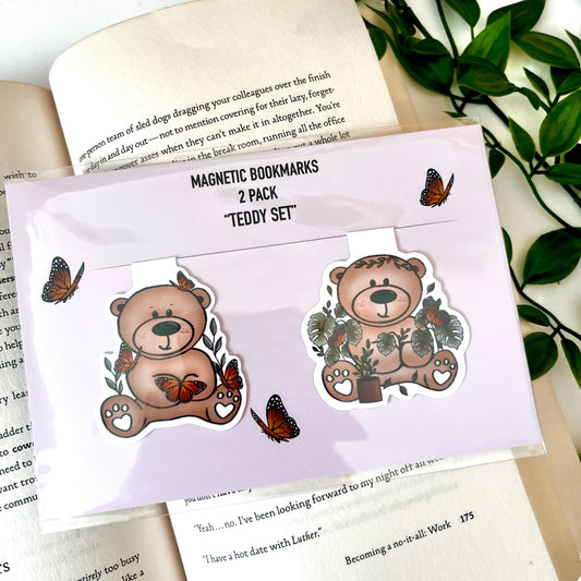 Teddy Magnetic Bookmark