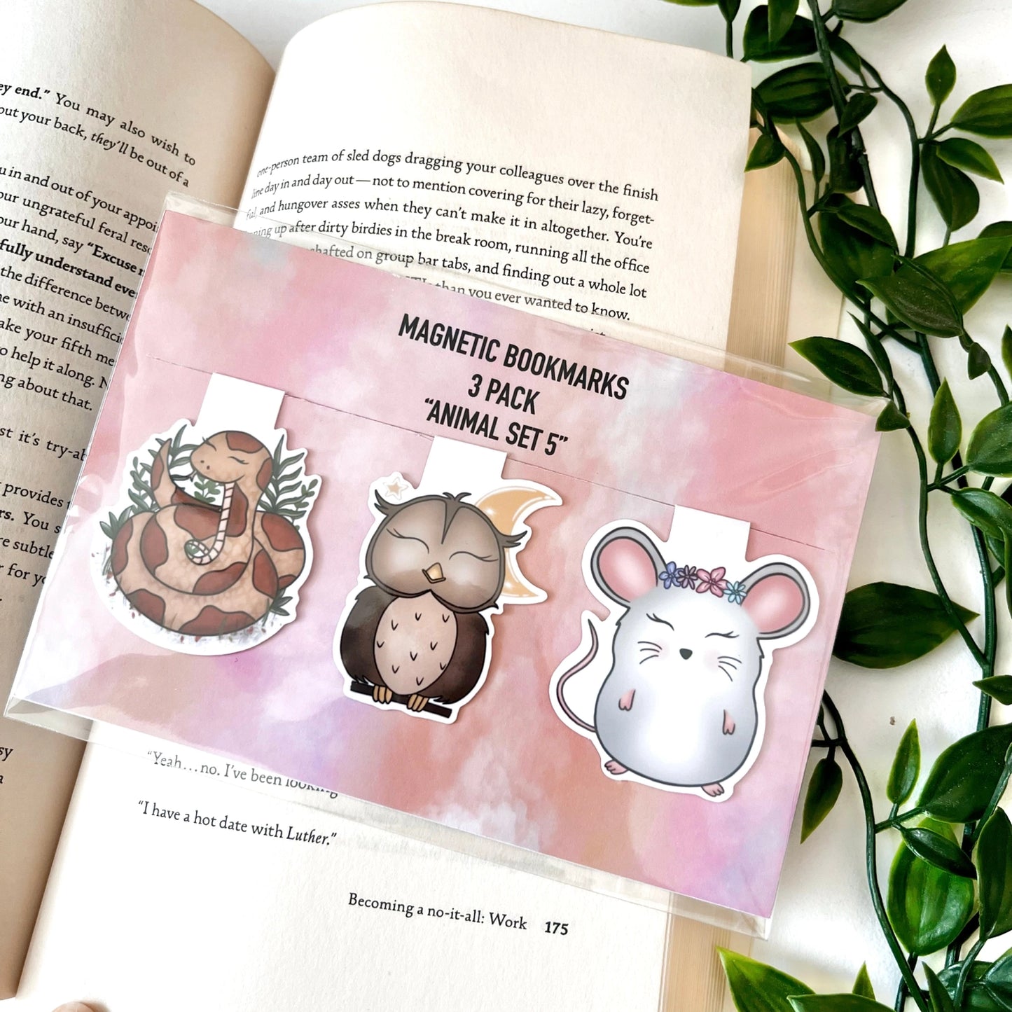 Animals Magnetic Bookmark