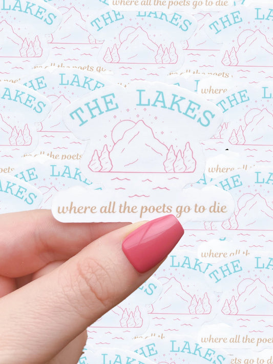 The Lakes sticker