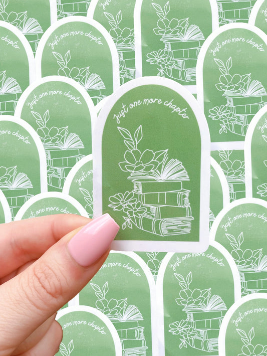 Just One More Chapter sticker