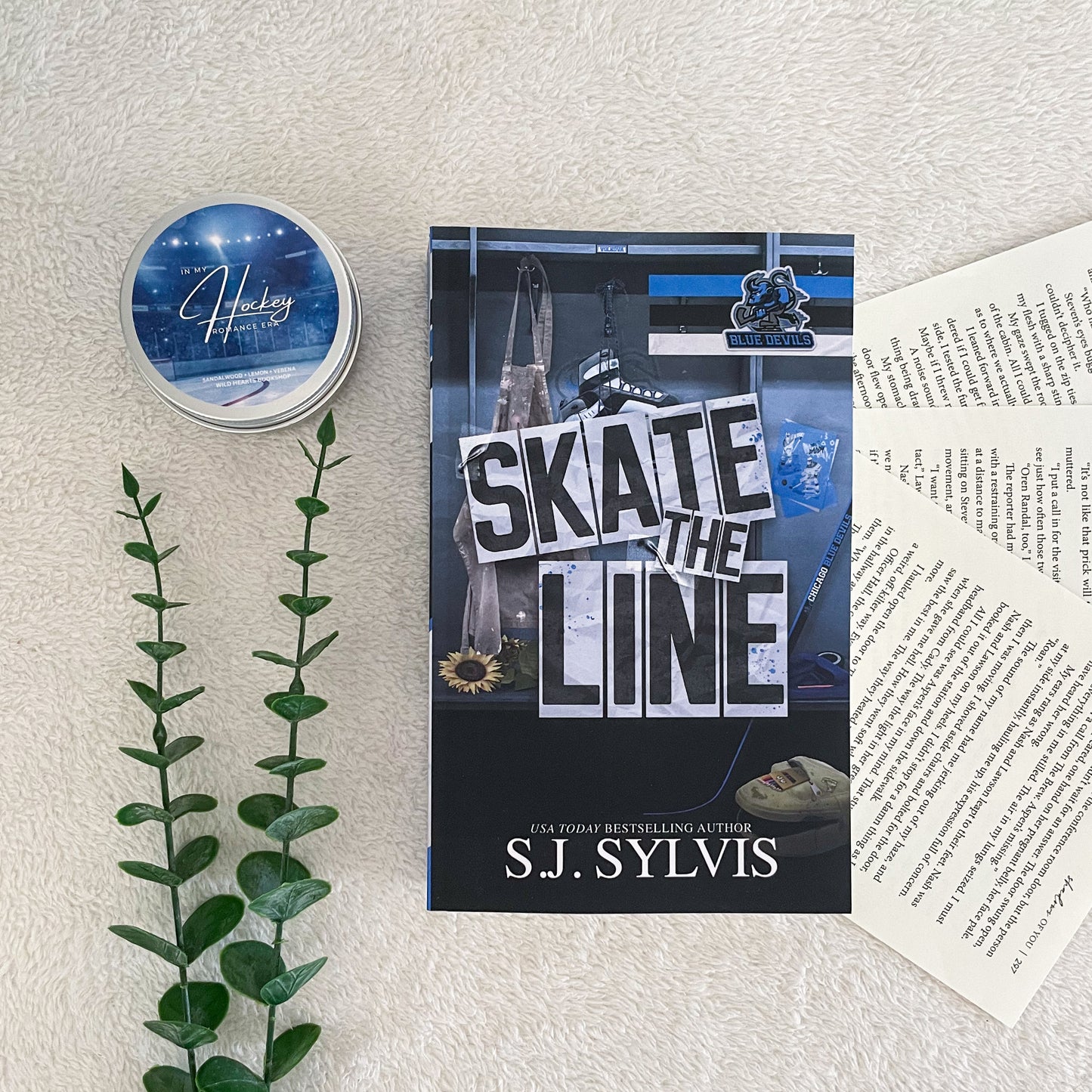 Blue Devils Hockey series by SJ Sylvis