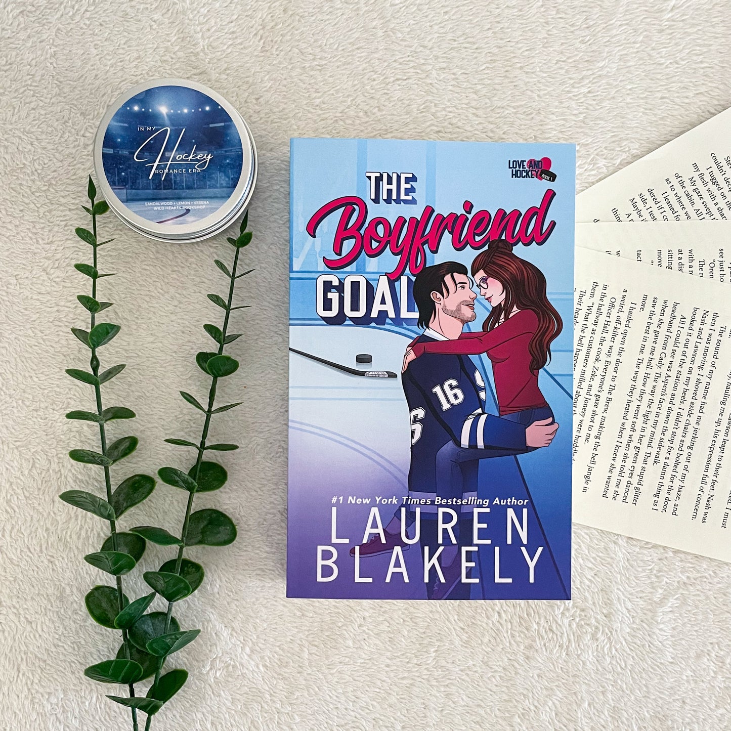 Love and Hockey series by Lauren Blakely