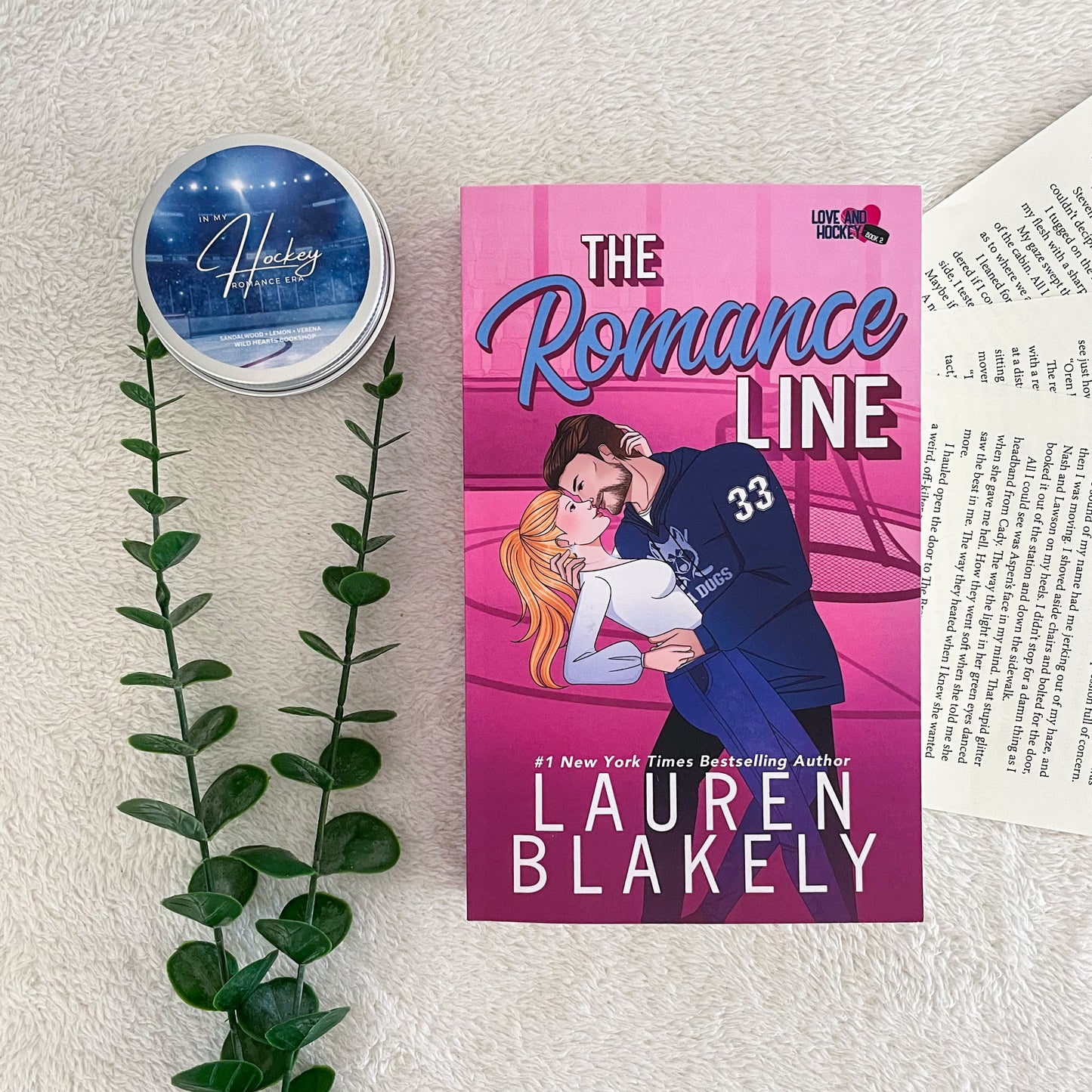 Love and Hockey series by Lauren Blakely