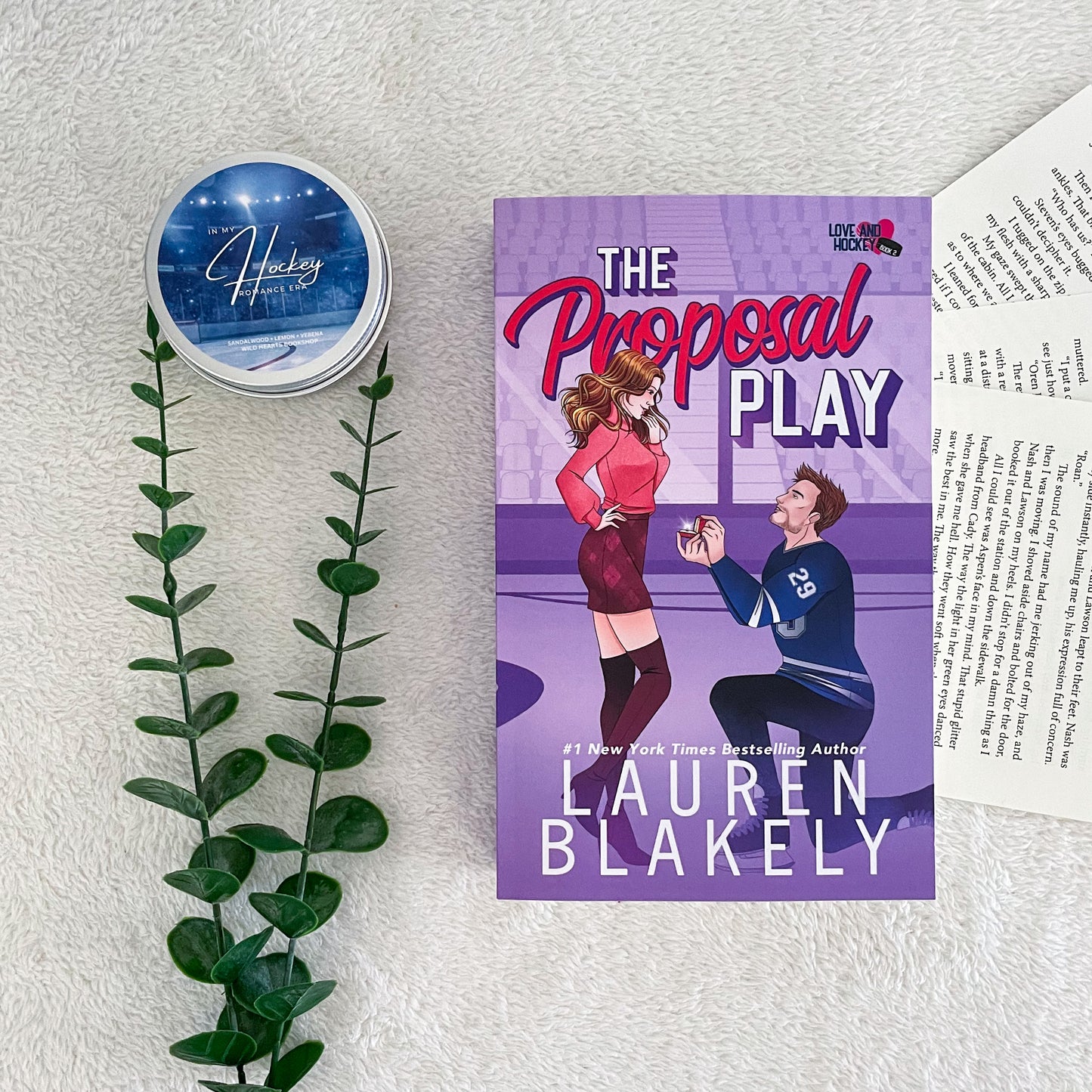 Love and Hockey series by Lauren Blakely
