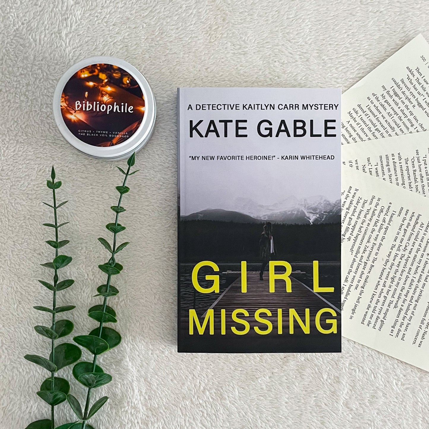 Detective Kaitlyn Carr Mystery series by Kate Gable