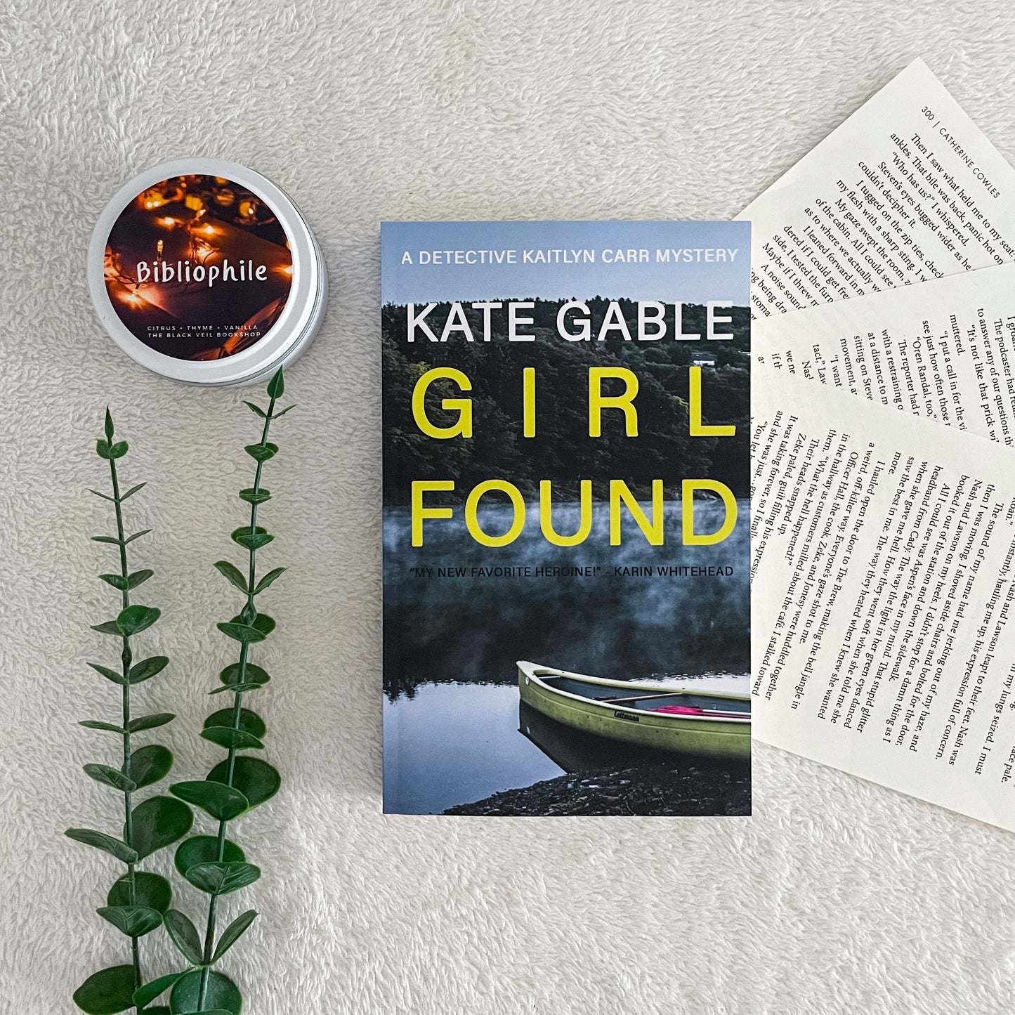 Detective Kaitlyn Carr Mystery series by Kate Gable