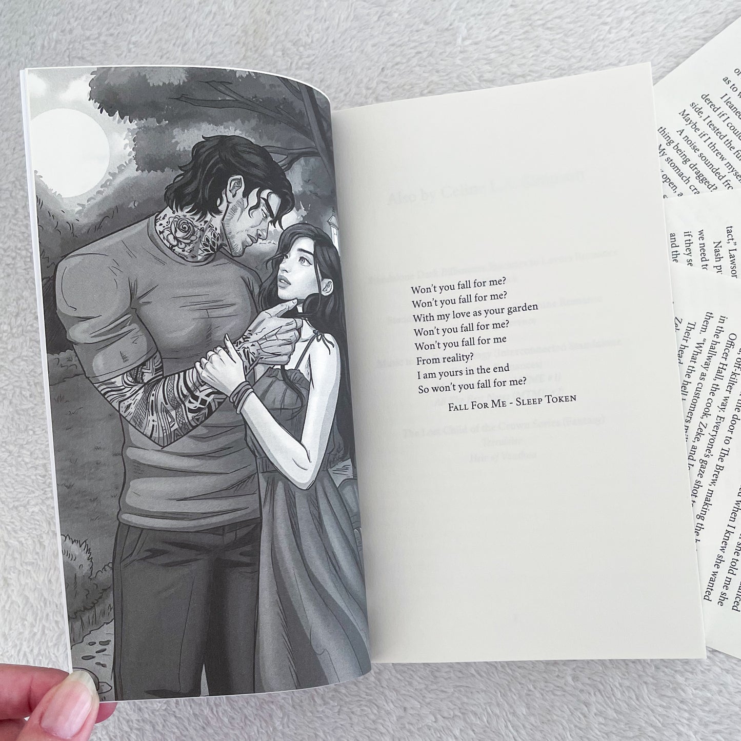 Fall Into Me by Celine L A Simpson