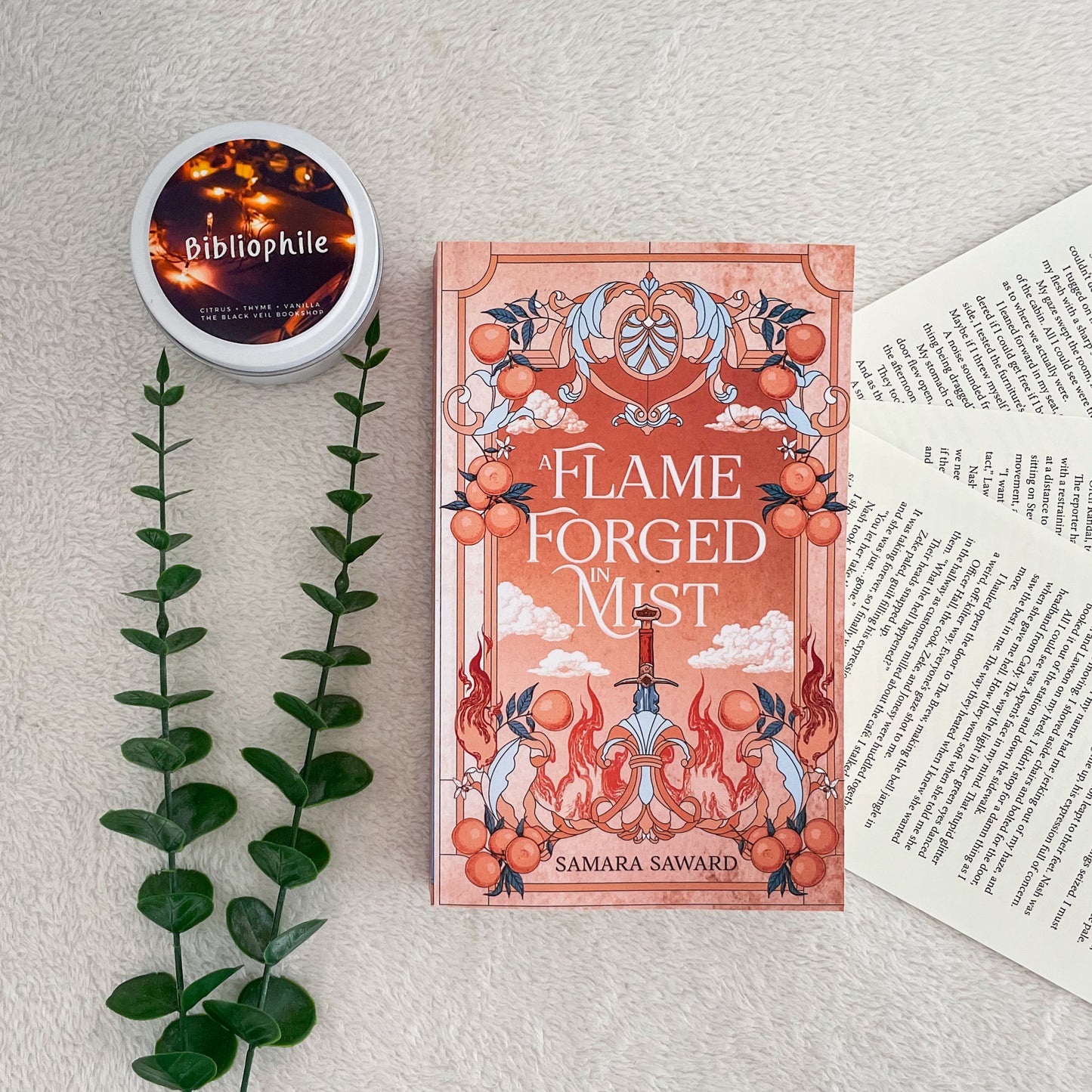 A Flame Forged in Mist by Samara Saward