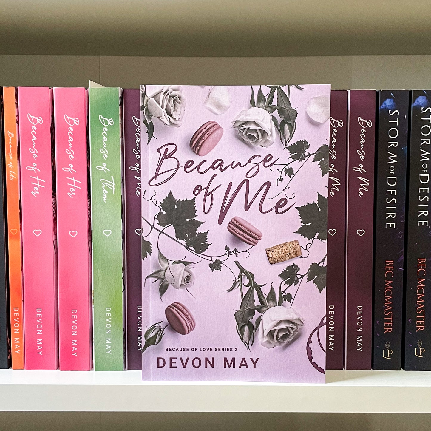 Because of Love series by Devon May