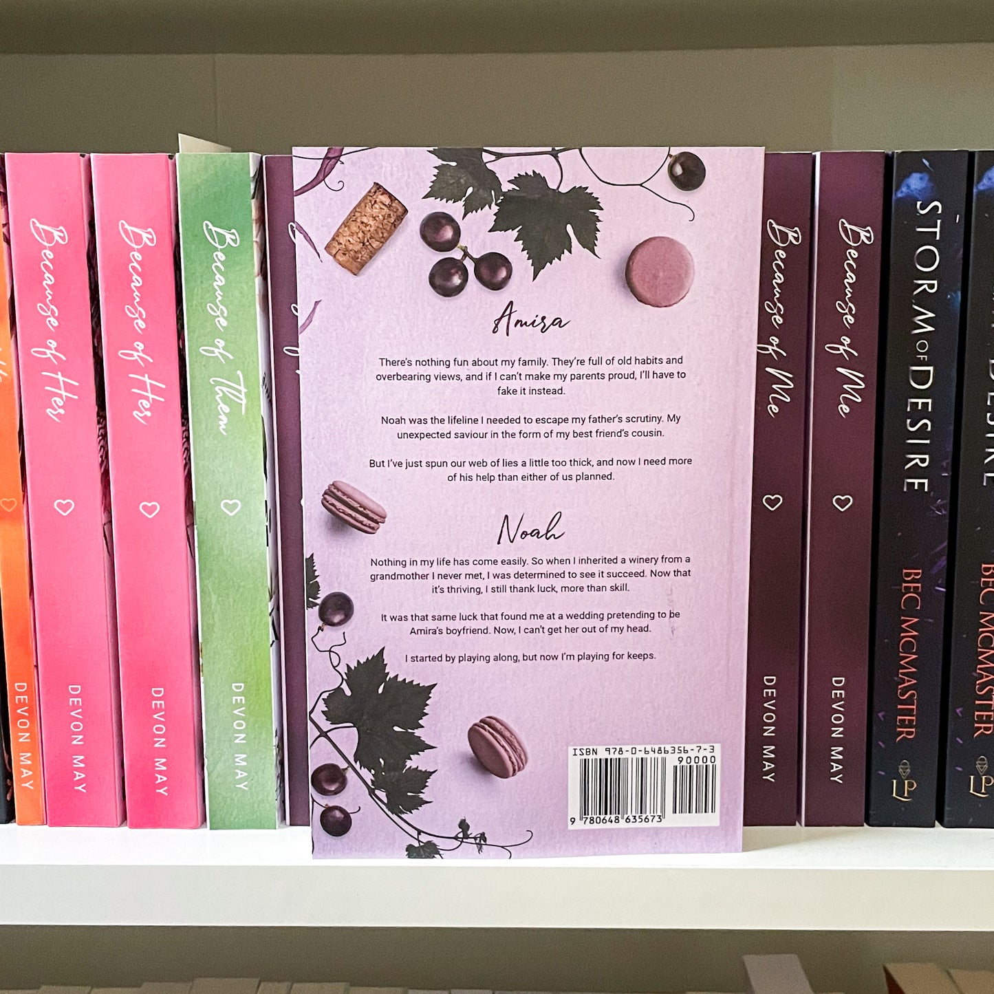 Because of Love series by Devon May