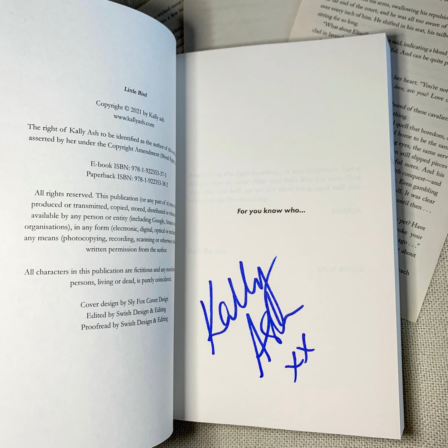 Dirty Deeds duet by Kally Ash