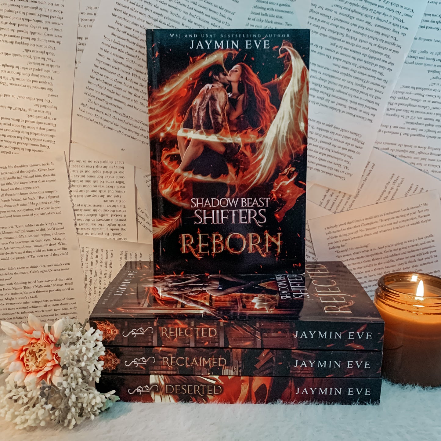Shadow Beast Shifters Series by Jaymin Eve