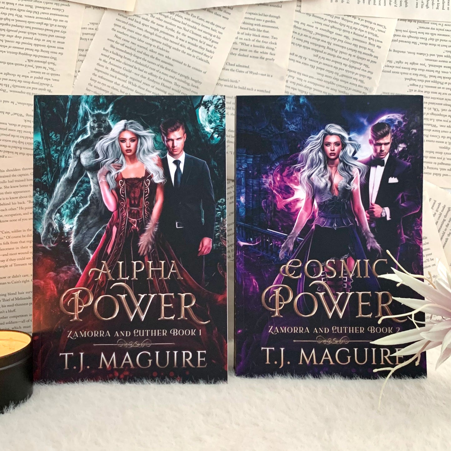 Zamorra and Luther series by T. J. Maguire