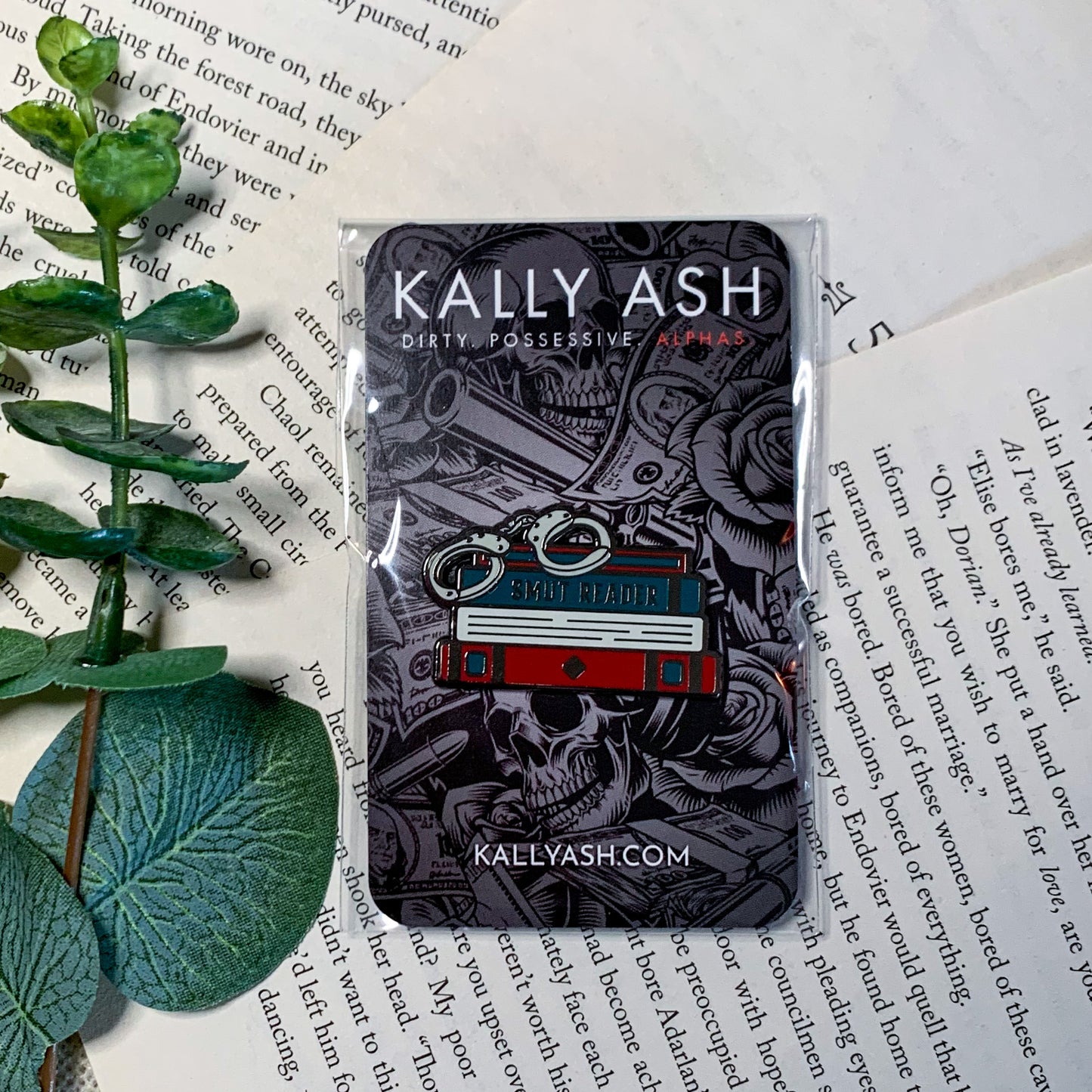 Smut Reader Enamel Pin