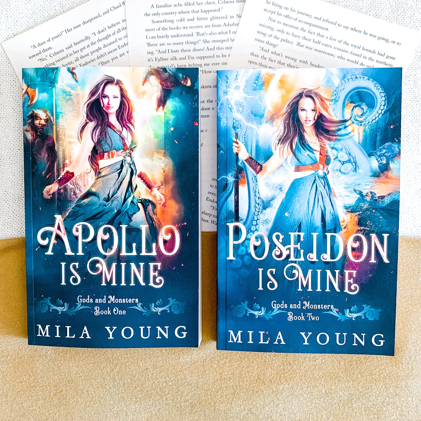 Gods and Monsters Series by Mila Young