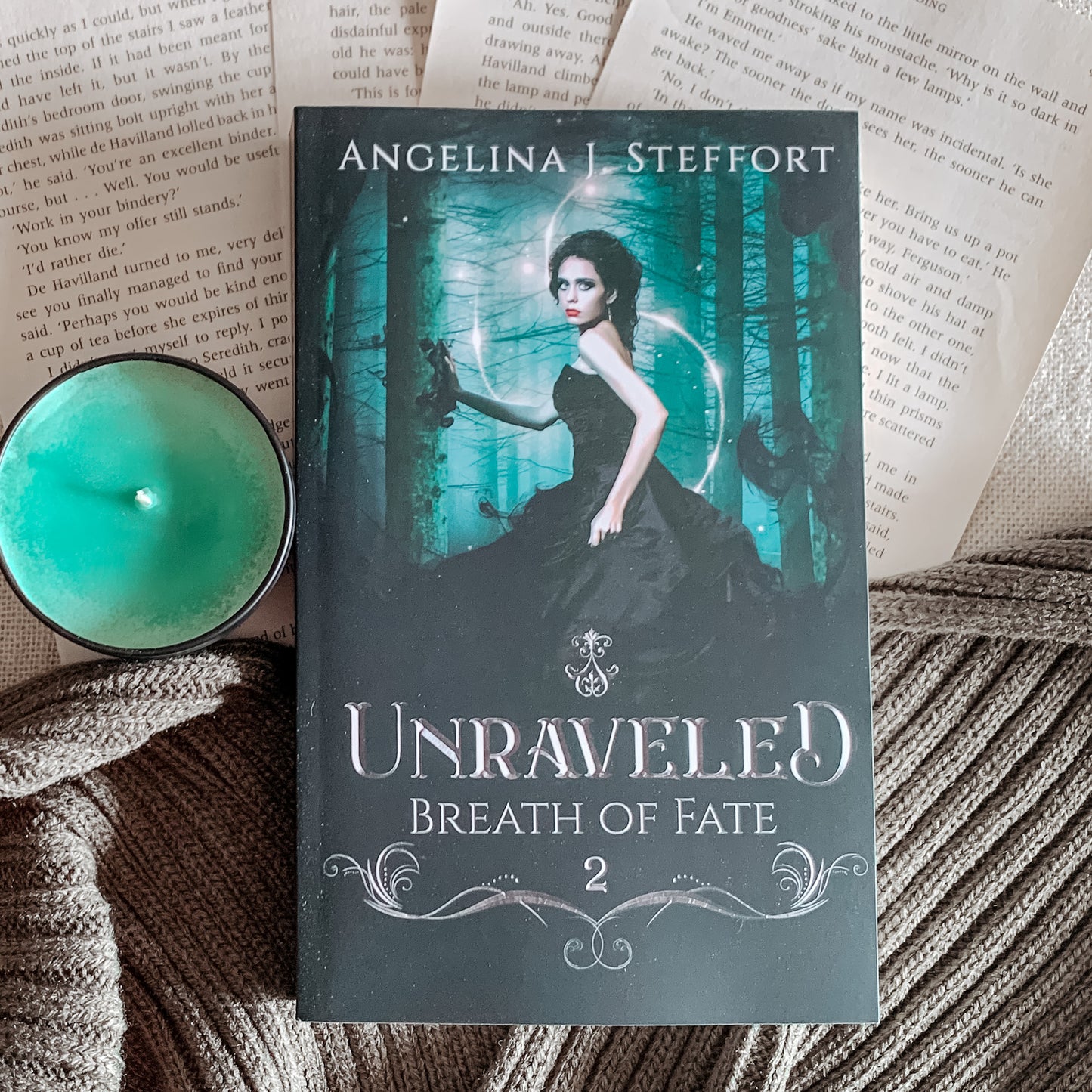 Breath of Fate series by Angelina J. Steffort