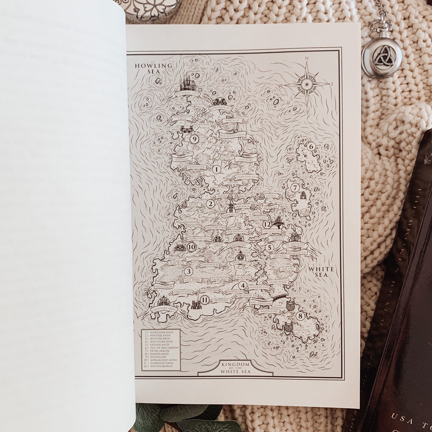 Kingdom of the White Sea Series by Sarah M. Cradit