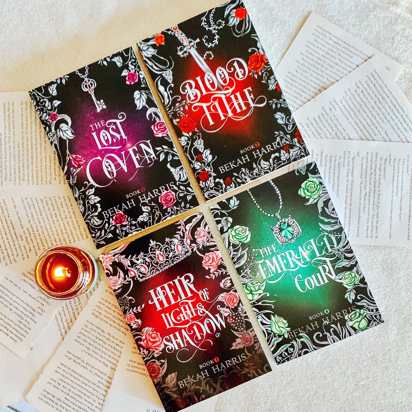 The Lost Cove Darklings Series by Bekah Harris