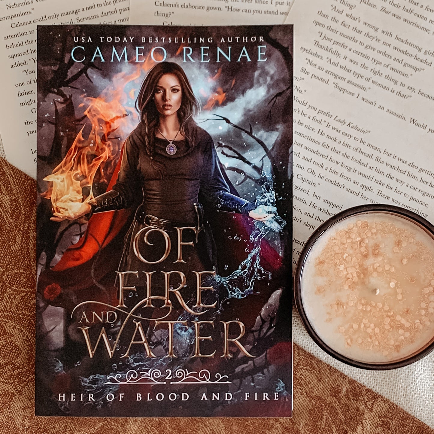 Heir of Blood and Fire Series by Cameo Renae