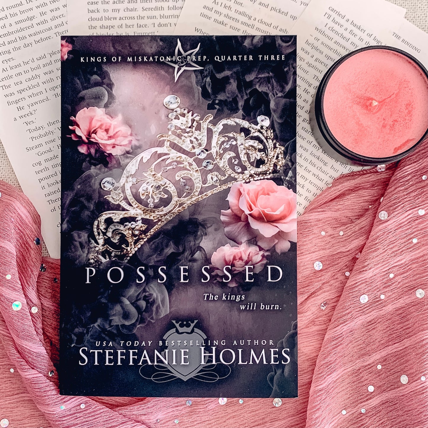 Kings of Miskatonic Prep series by Steffanie Holmes