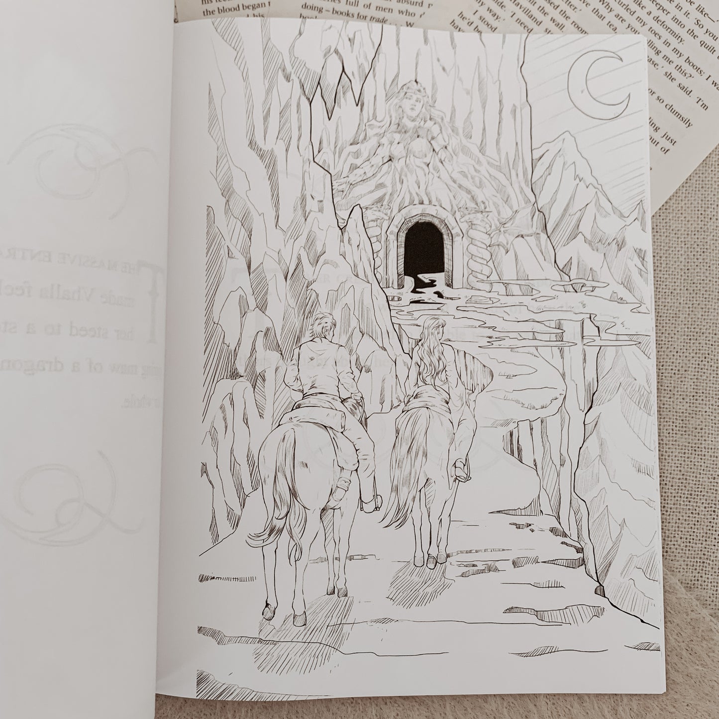 The Air Awakens Colouring Book by Elise Kova
