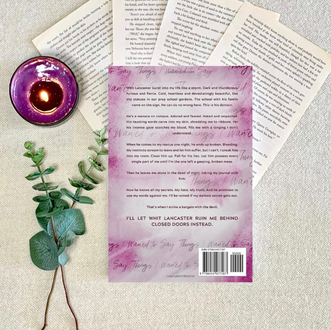 Lancaster Prep series by Monica Murphy