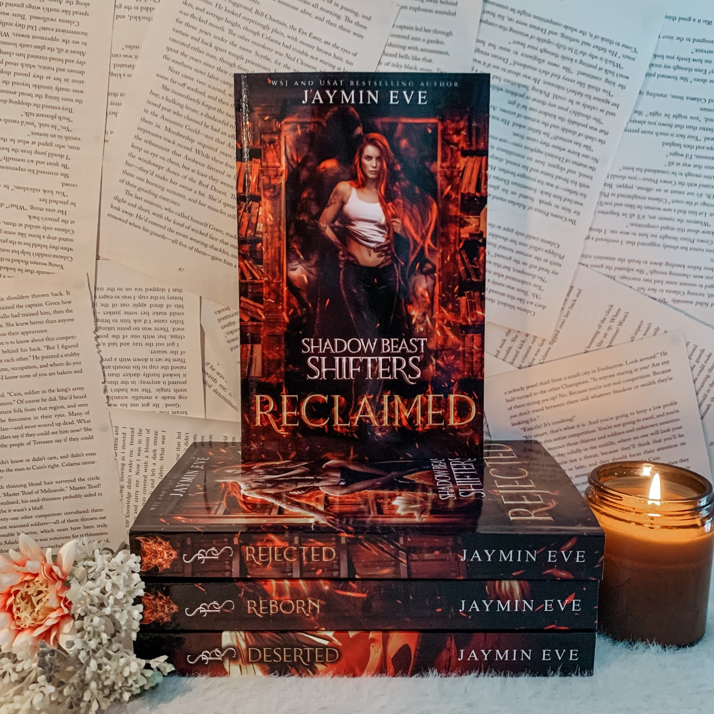 Shadow Beast Shifters Series by Jaymin Eve