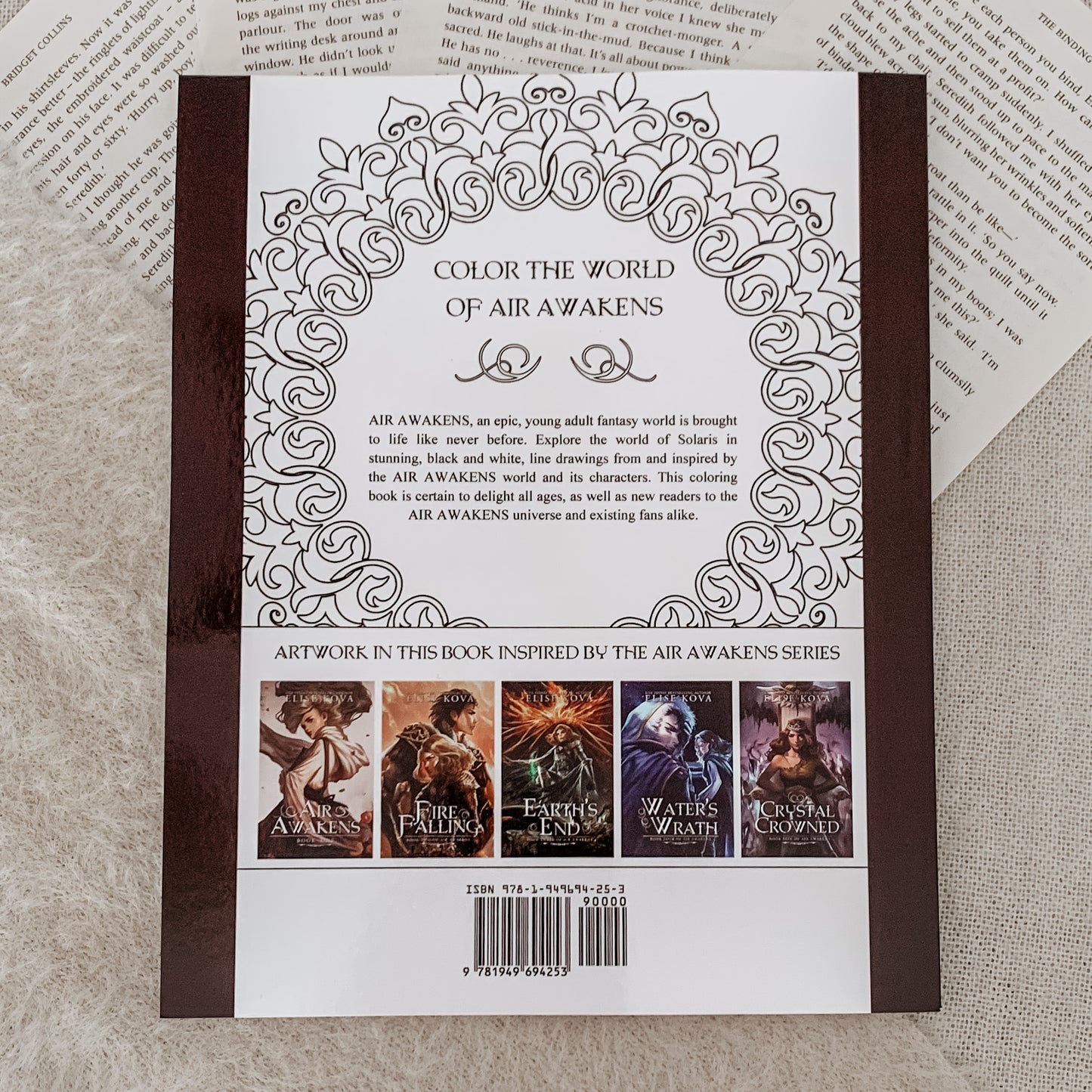The Air Awakens Colouring Book by Elise Kova
