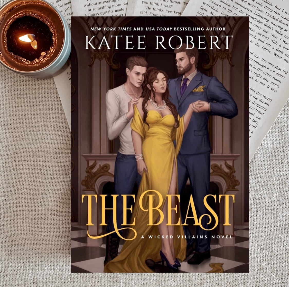 Wicked Villains hardcovers by Katee Robert