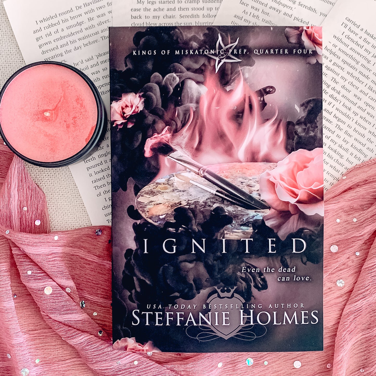 Kings of Miskatonic Prep series by Steffanie Holmes