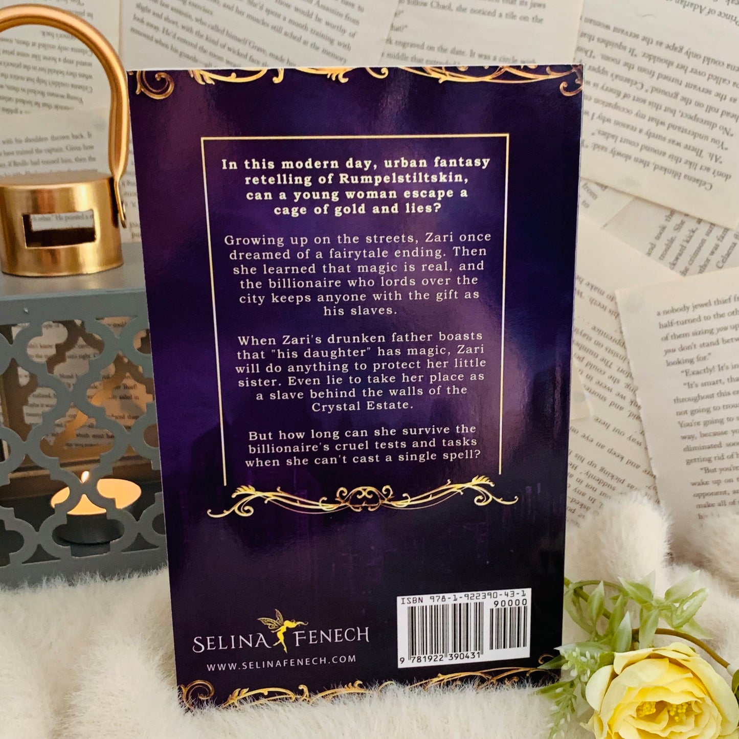 A Cage of Gold and Lies by Selina A Fenech