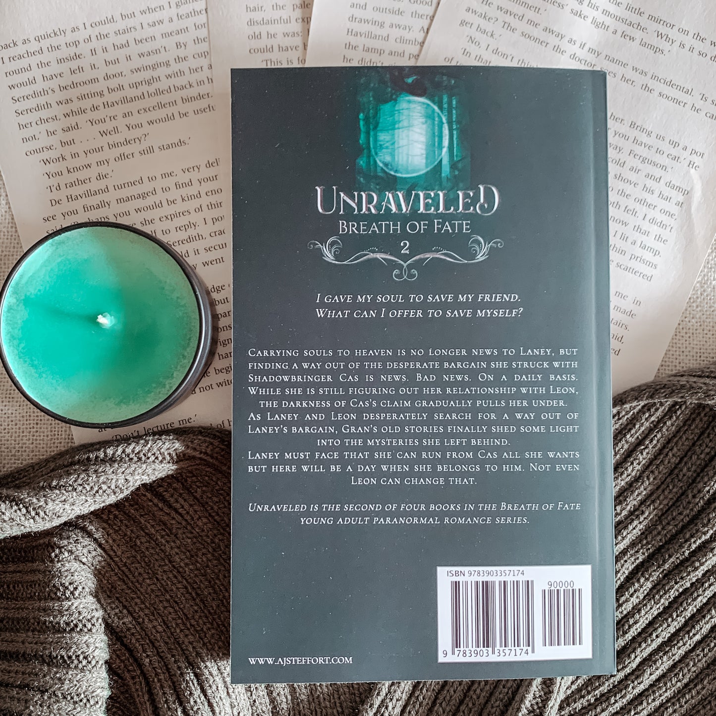 Breath of Fate series by Angelina J. Steffort