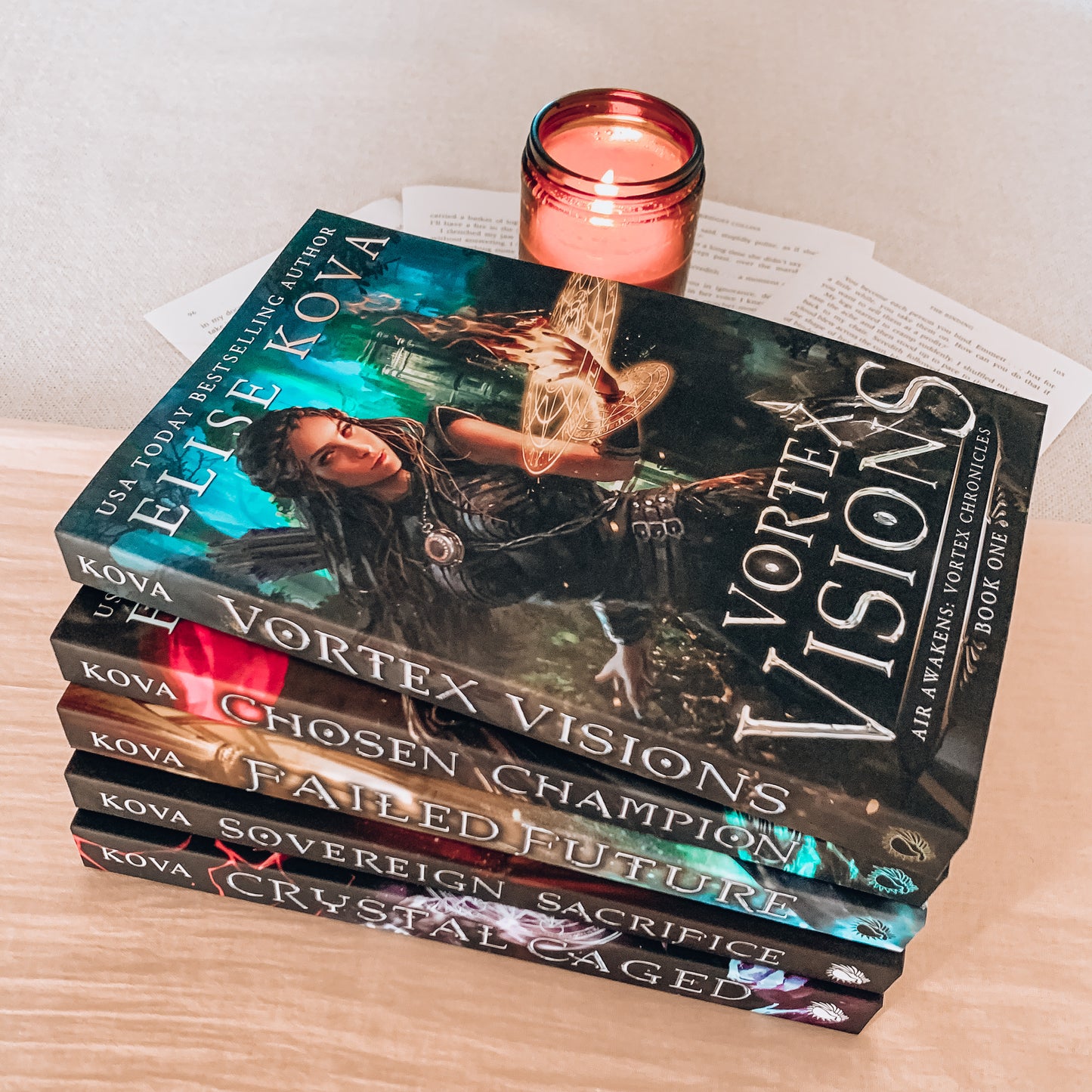 Air Awakens: Vortex Chronicles series by Elise Kova