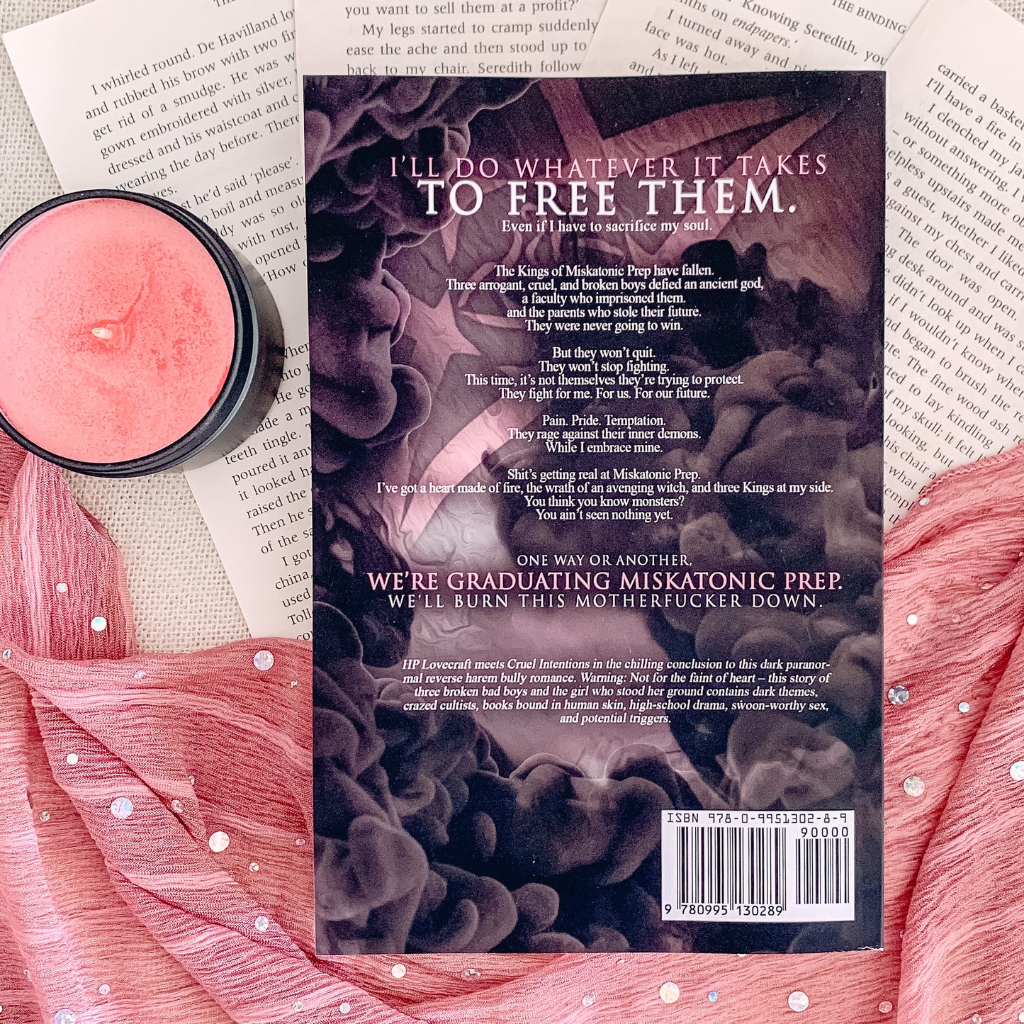 Kings of Miskatonic Prep series by Steffanie Holmes