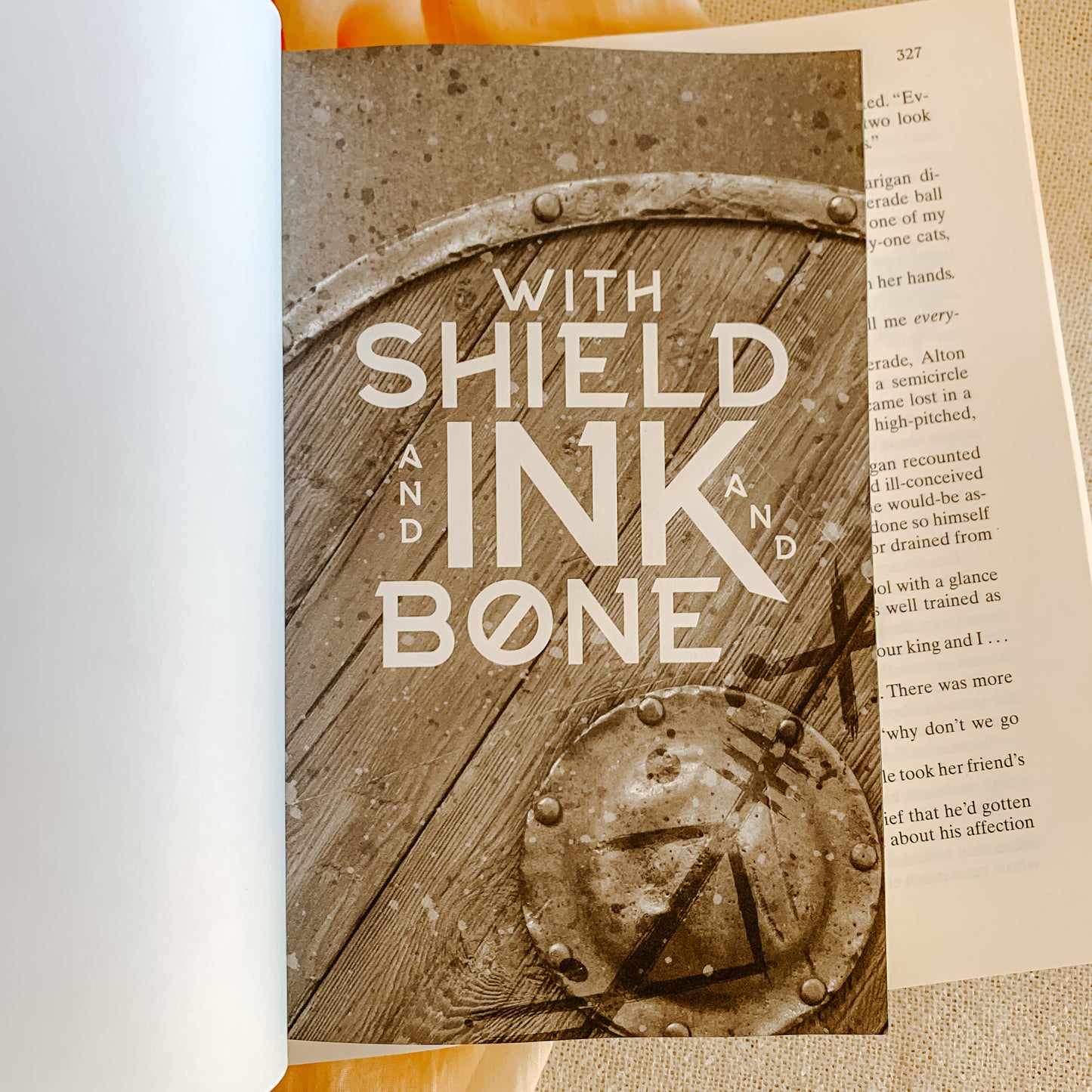 With Shield and Ink and Bone by Casey L. Bond