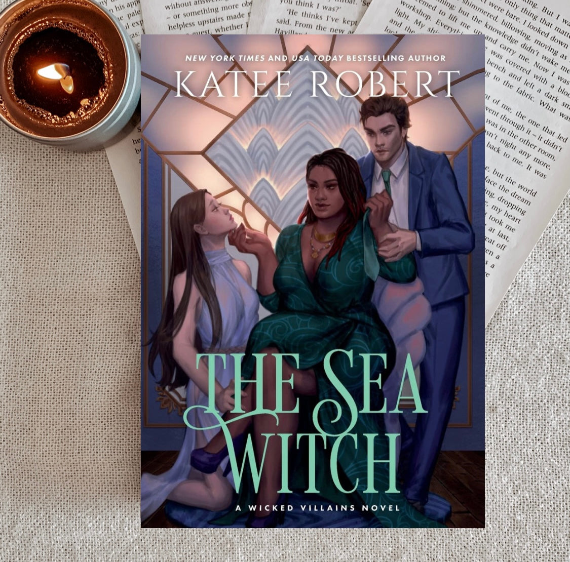 Wicked Villains hardcovers by Katee Robert