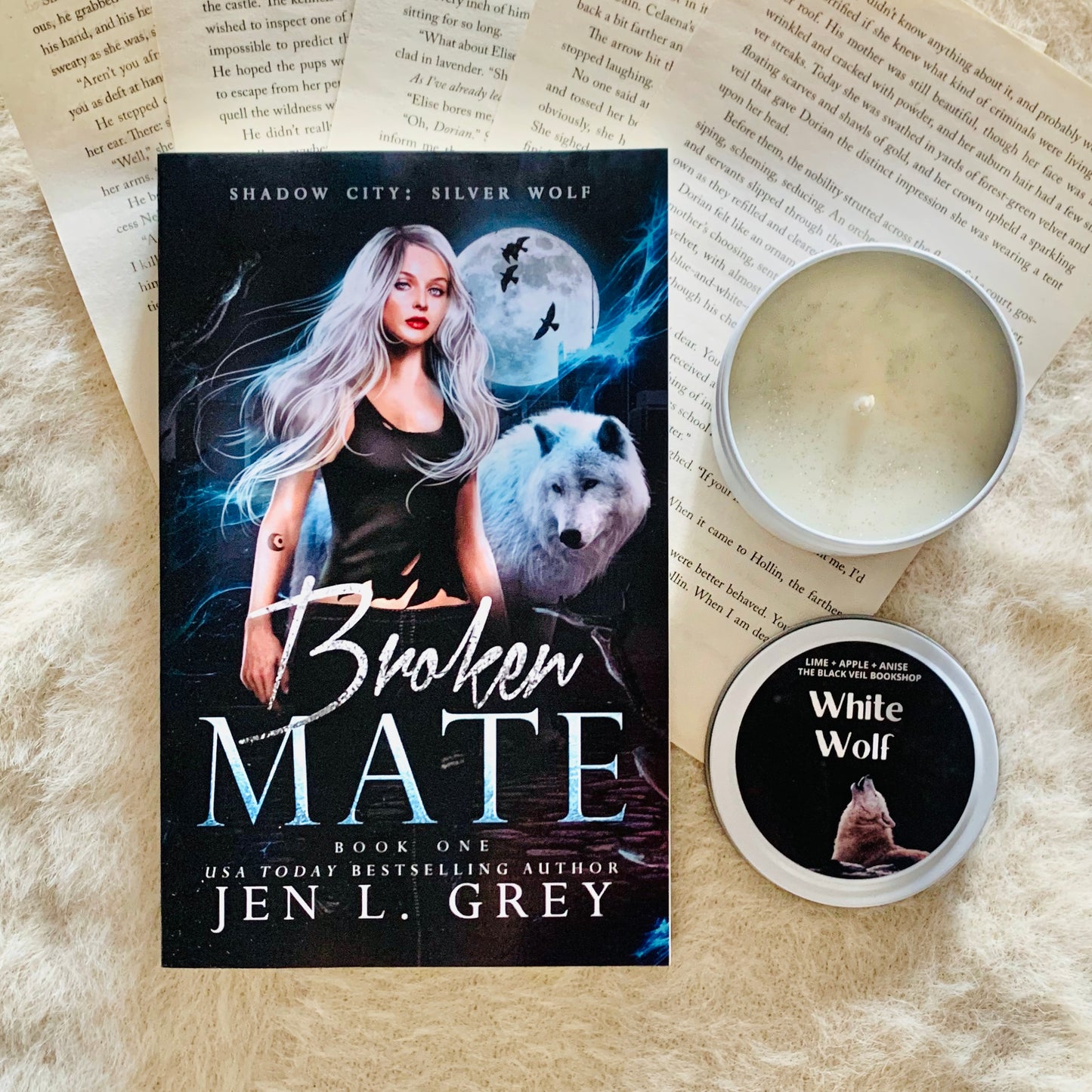 Shadow City: Silver Wolf series by Jen L. Grey