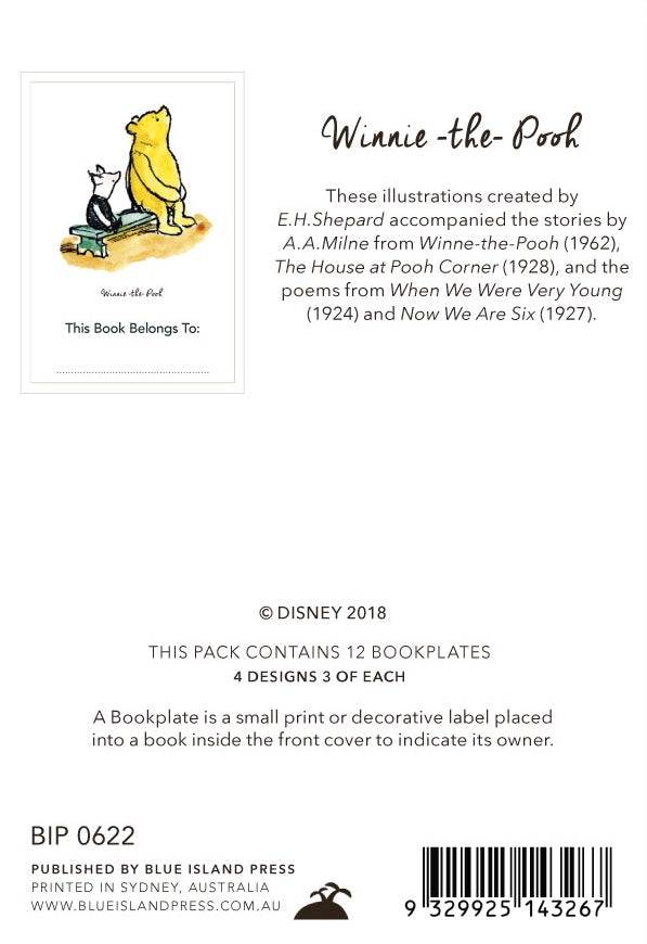 Winnie the Pooh Bookplates