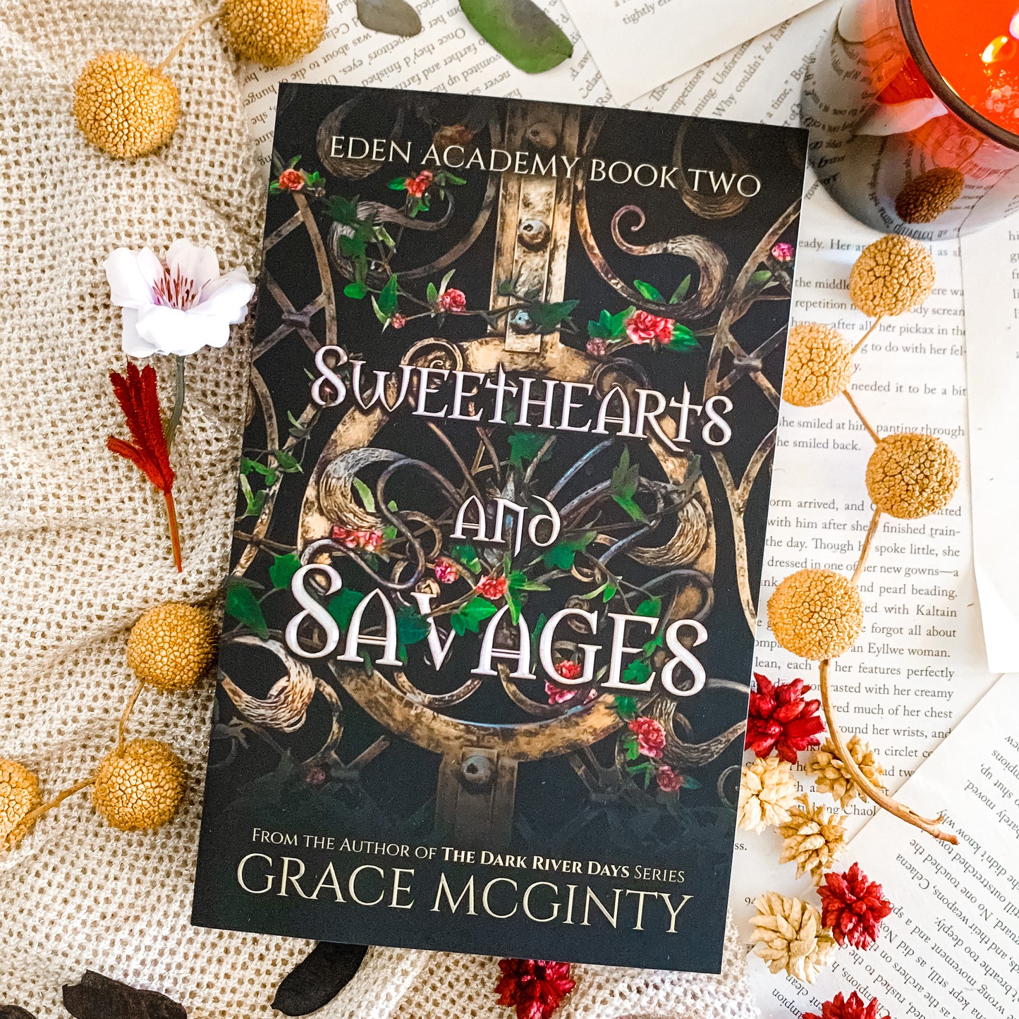 Eden Academy series by Grace McGinty