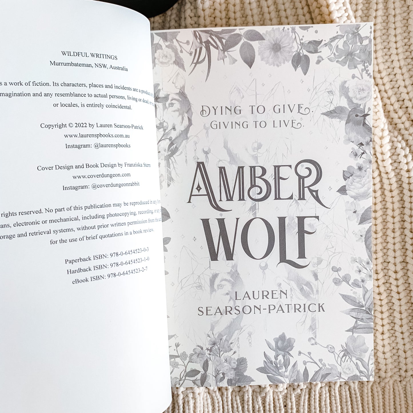 Amber Wolf by Lauren Searson-Patrick