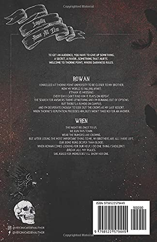 Crowned Crows series by Veronica Eden