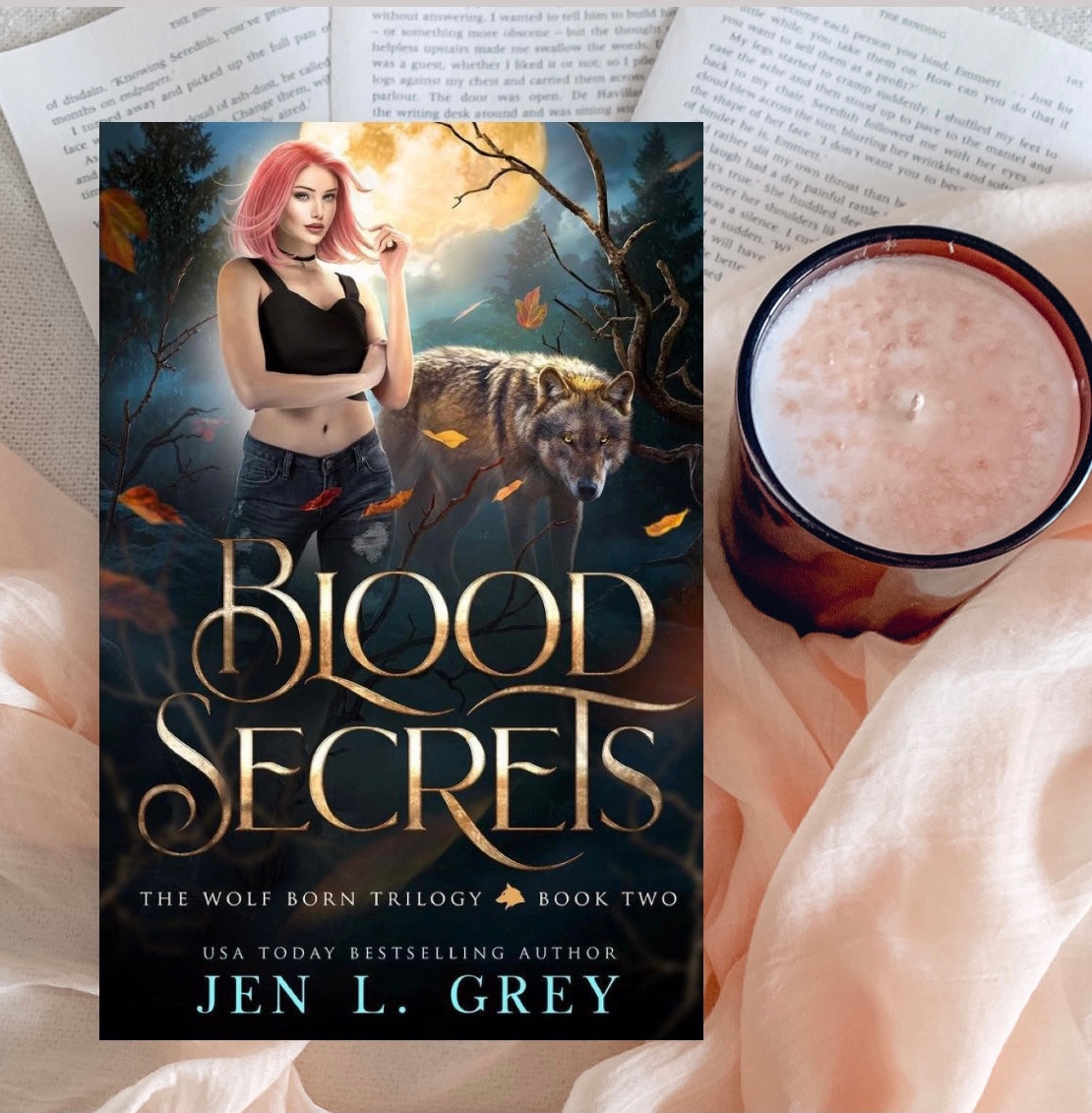 The Wolf Born Trilogy by Jen L. Grey