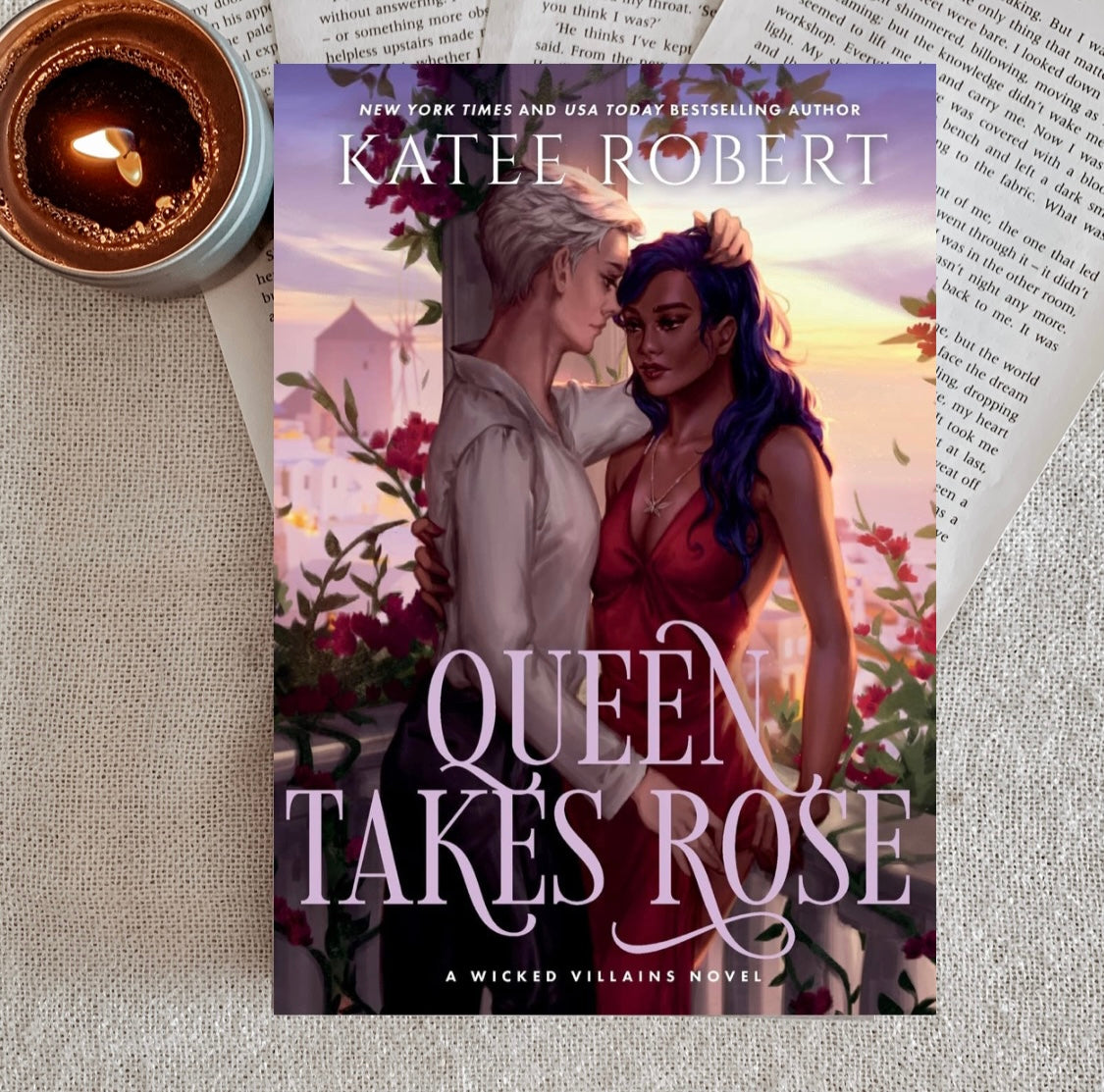 Wicked Villains hardcovers by Katee Robert