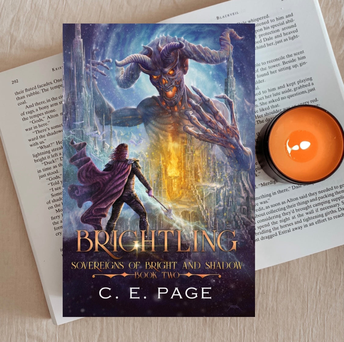 Sovereigns of Bright and Shadow Trilogy by C E Page