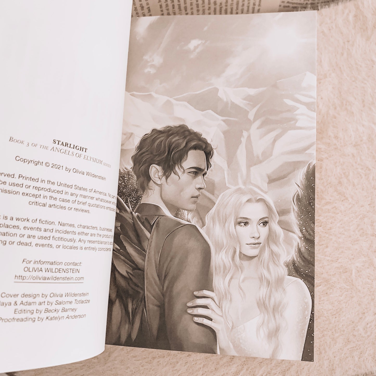Angels of Elysium Trilogy by Olivia Wildenstein
