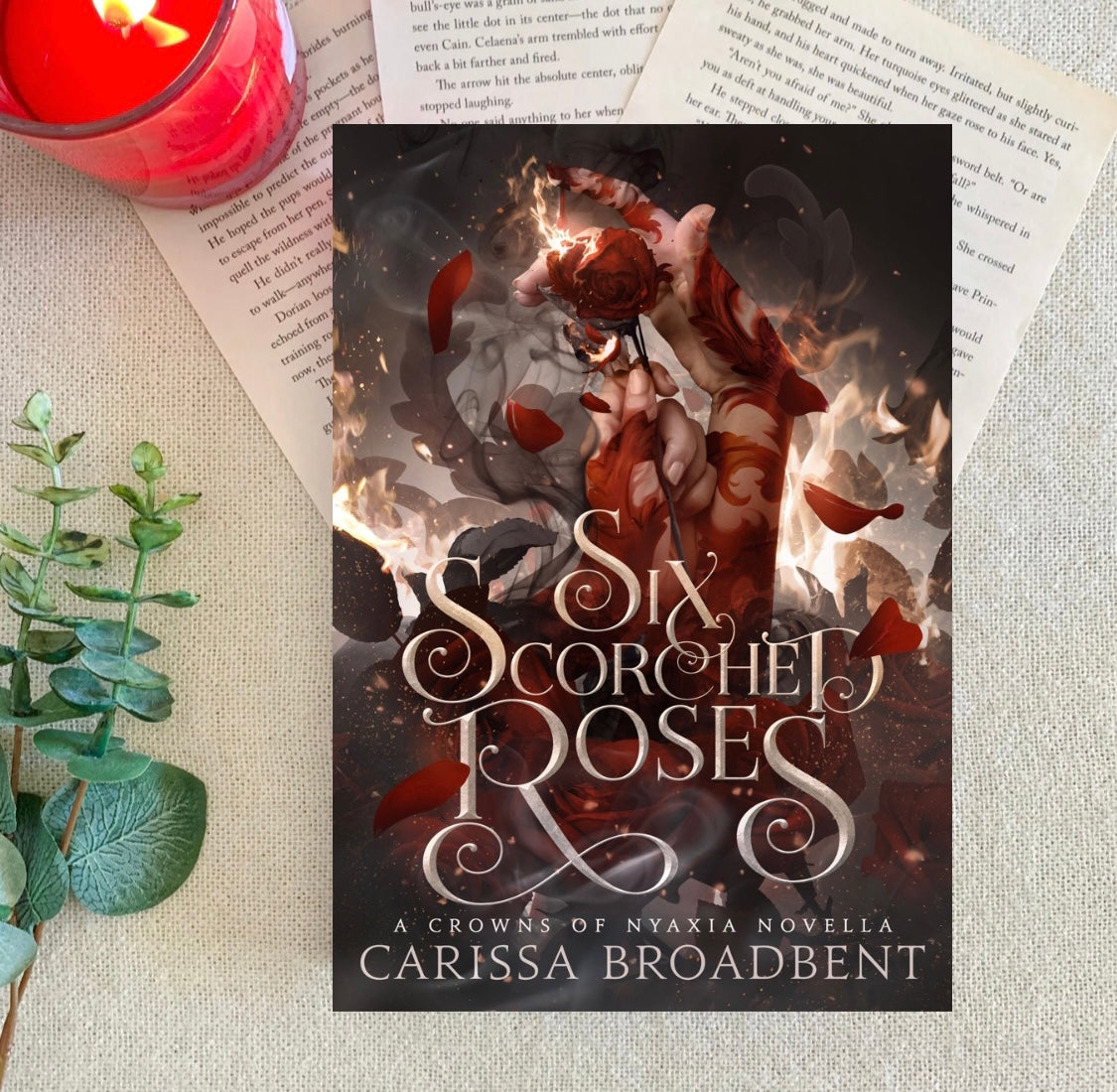 Crowns of Nyaxia Series by Carissa Broadbent (Hardcovers)