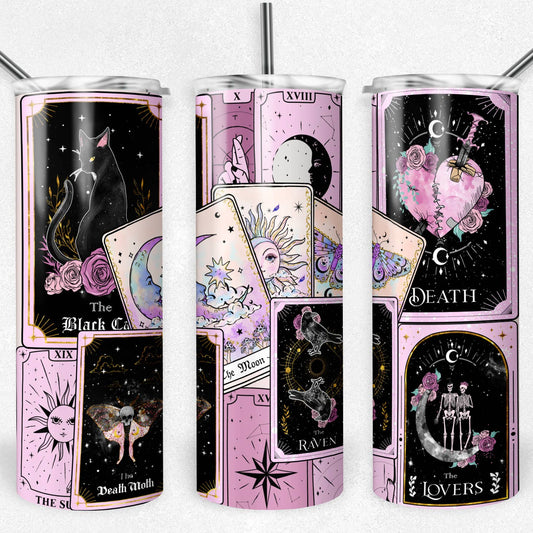 Tarot Cards Tumbler
